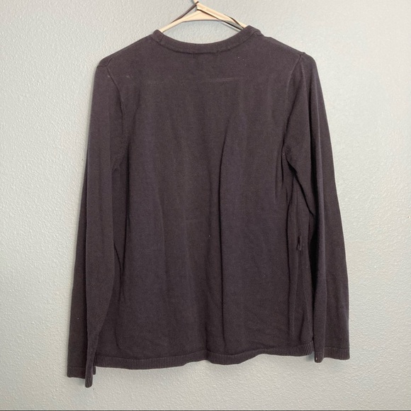 H&M Basics Cardigan - Navy Blue - Size Small - Picture 5 of 7